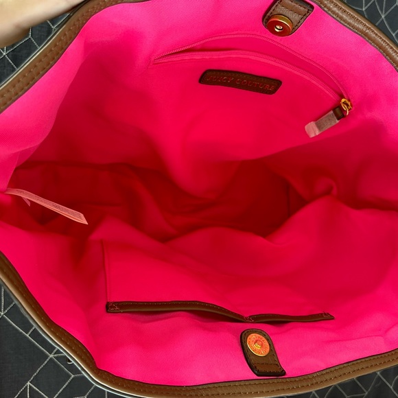 Juicy Couture Palm Springs Metallic
Straw Tote Bag - Picture 9 of 13